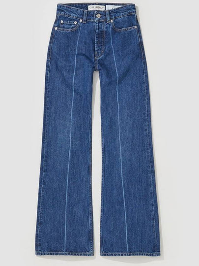 Boot Cut Jeans Mid Blue - OUR LEGACY - BALAAN 2