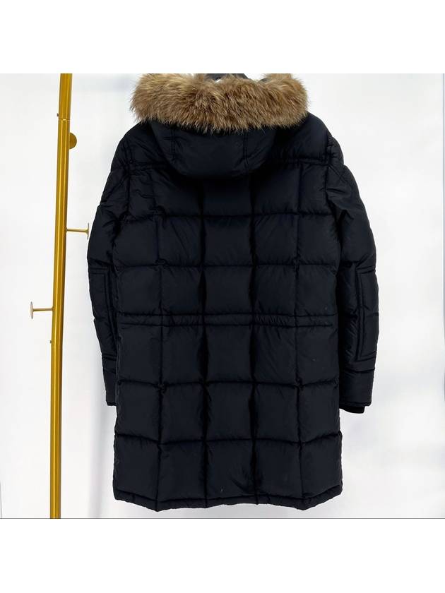 Afton long padded hooded jumper navy size 1 - MONCLER - BALAAN 3