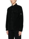 Lens Detail Long Sleeve Shirt Black - CP COMPANY - BALAAN 4