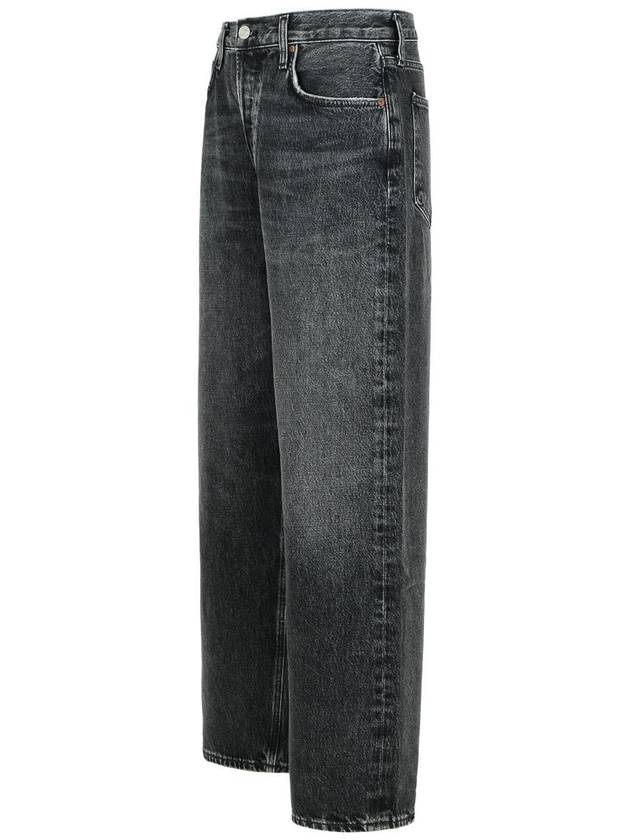 Agolde 'Sluggy Baggy' Black Denim Jeans - AGOLDE - BALAAN 2