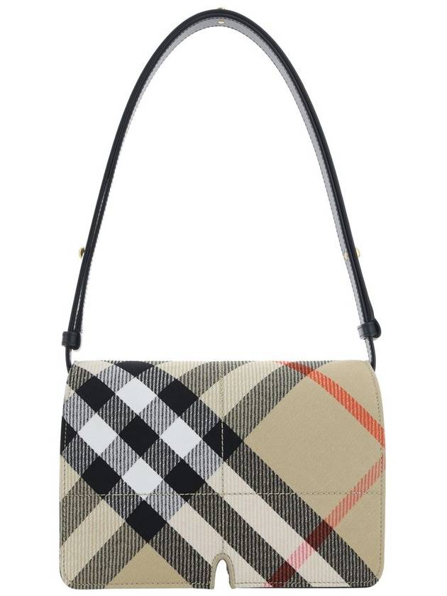 Snip Check Shoulder Bag Sand - BURBERRY - BALAAN 2