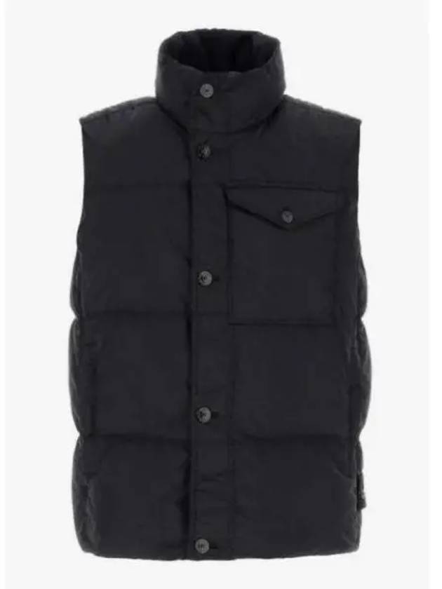 Crinkle Reps R-NY Down Vest Navy - STONE ISLAND - BALAAN 2