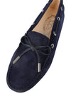 Gommino Suede Driving Shoes Blue - TOD'S - BALAAN 8