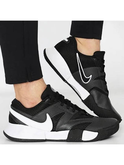 Court Lite 4 Tennis Low Top Sneakers Black - NIKE - BALAAN 2