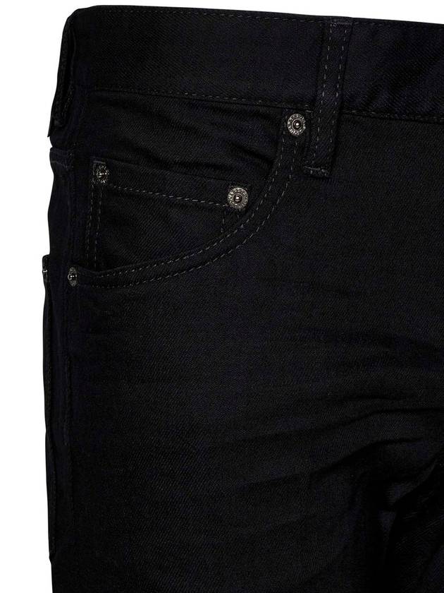 Skater Slim Cut Jeans Black - DSQUARED2 - BALAAN 4