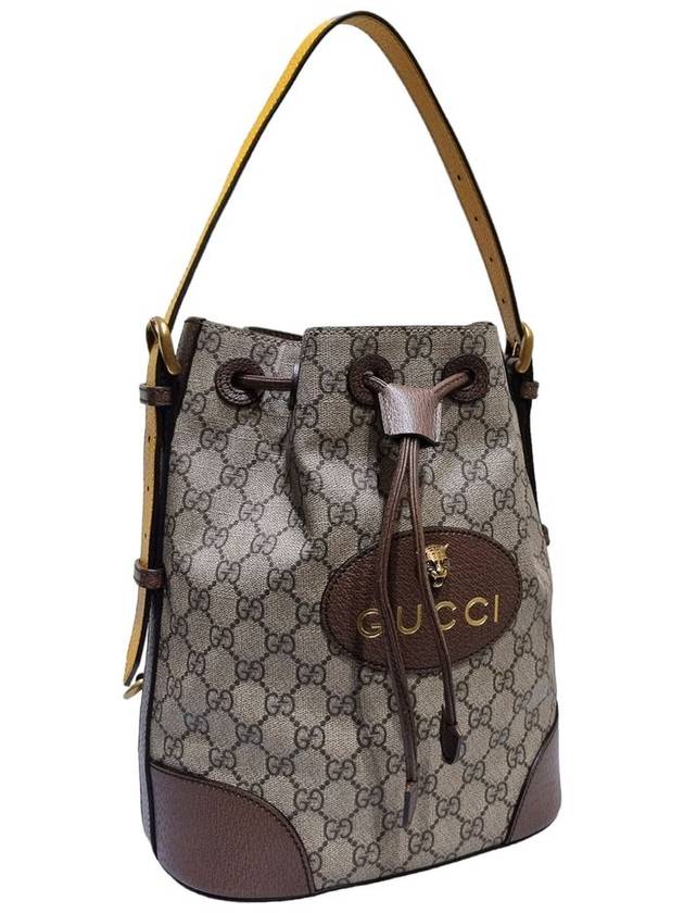 Women s 473875 GG Supreme Neo Vintage Bucket Tote Shoulder Bag Backpack - GUCCI - BALAAN 2