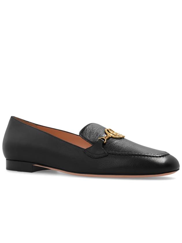 Obrien Round Toe Loafers Black - BALLY - BALAAN 5