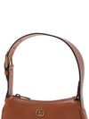 Aphrodite Double G Small Shoulder Bag Brown - GUCCI - BALAAN 8