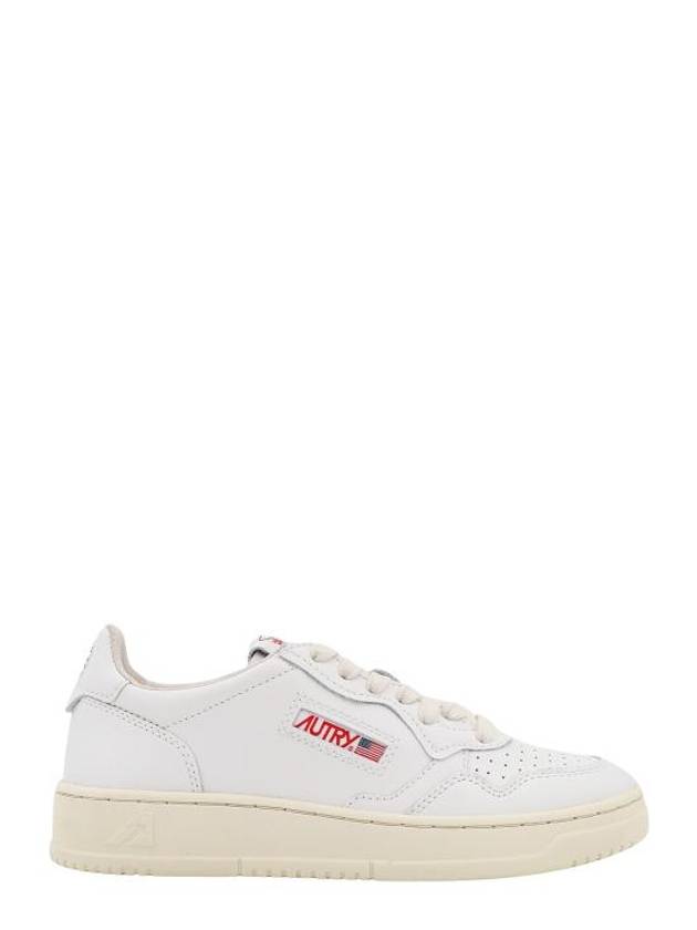 Medalist Leather Low Top Sneakers White - AUTRY - BALAAN 1