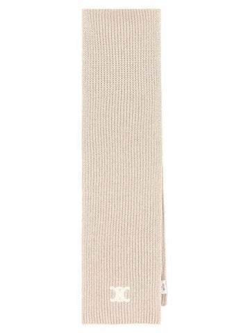 Triomphe Cashmere Muffler Ivory - CELINE - BALAAN 1