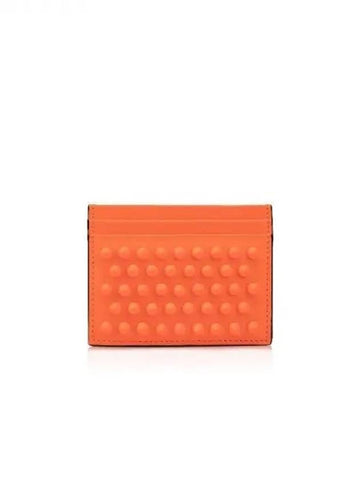 Christian Louboutin Chios Spike Leather Card Wallet 270415 - CHRISTIAN LOUBOUTIN - BALAAN 1