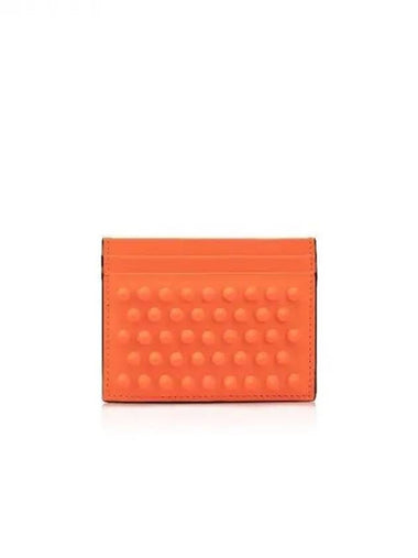 Christian Louboutin Chios Spike Leather Card Wallet 270415 - CHRISTIAN LOUBOUTIN - BALAAN 1