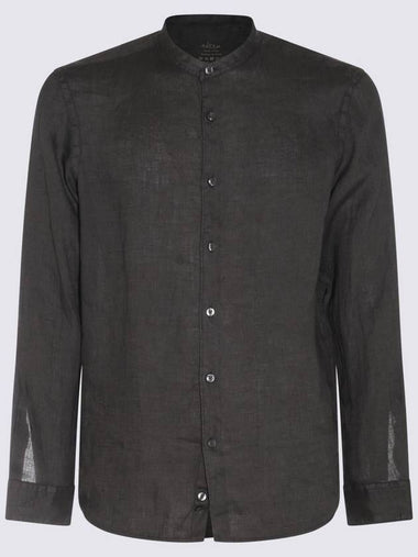 Altea Black Linen Shirt - ALTEA - BALAAN 1