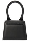 Le Chiquito Homme Les Classic Mini Handbag Black - JACQUEMUS - BALAAN 5