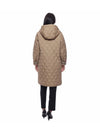 Diamond Quilted Hoodie Padding Archive Beige - BURBERRY - BALAAN 6