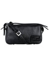 Simply Mini Leather Shoulder Bag Black - FENDI - BALAAN 2