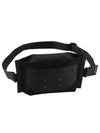 Stitch Logo Belt Bag Black Grey - MAISON MARGIELA - BALAAN 2