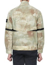 Dissolving Grid Camo Zip-up Jacket Beige - STONE ISLAND - BALAAN 6