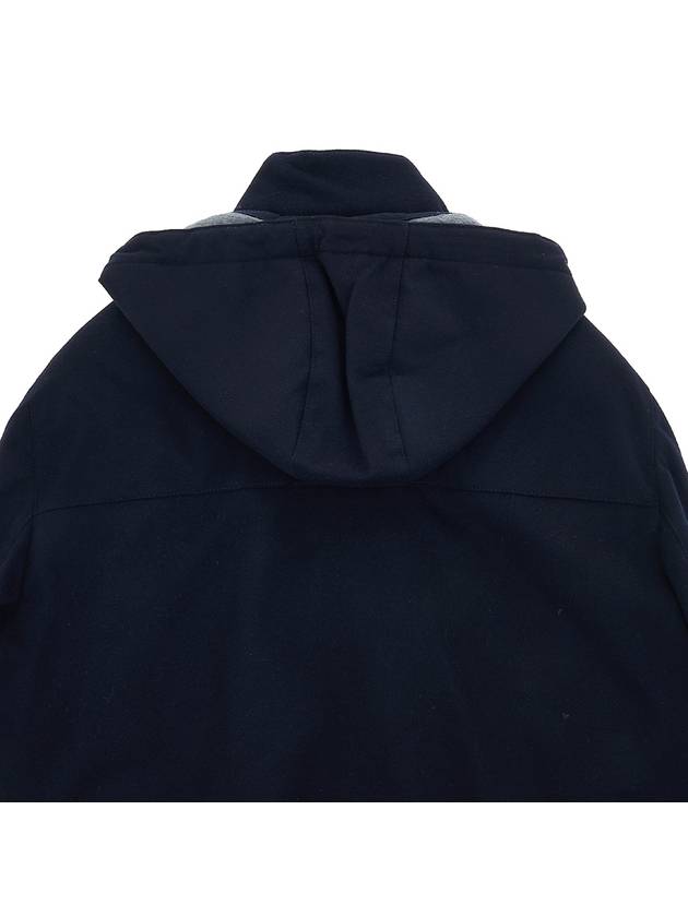 Men's Pocket Hooded Jacket Navy - BRUNELLO CUCINELLI - BALAAN 9