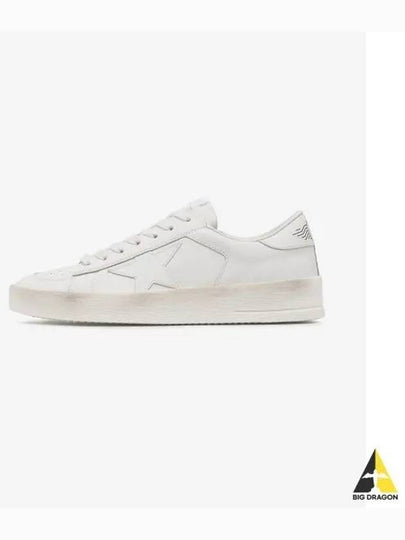 Stardan Leather Low Top Sneakers White - GOLDEN GOOSE - BALAAN 2