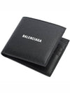 Cash Square Folded Wallet Black - BALENCIAGA - BALAAN 3