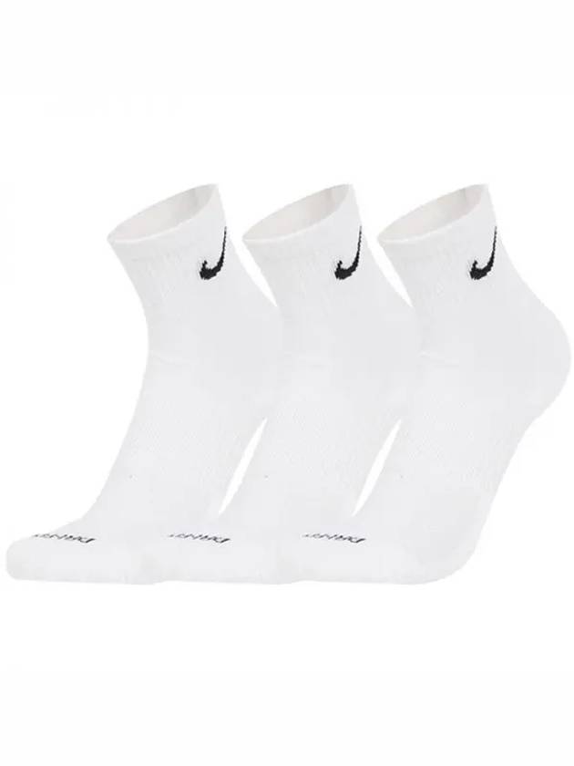 Sports Socks Everyday Plus Cushion Ankle 3 Pack SX6890 100 Domestic Product GQN124091195876 - NIKE - BALAAN 1