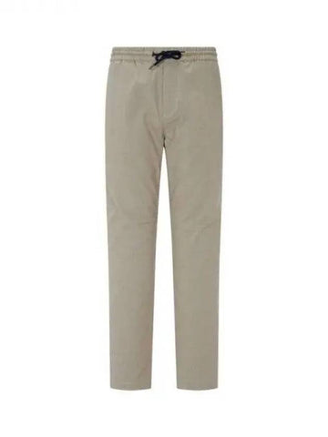 PS patterned string banding pants dark beige 270611 - PAUL SMITH - BALAAN 1