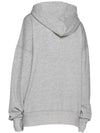 MANSEL logo brushed hoodie gray midnight SW0001FA B1M12E GYMD - ISABEL MARANT - BALAAN 3