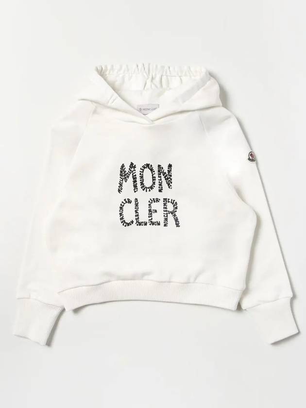 Kids Print Hooded T Shirt 8G00006899PS 034 - MONCLER - BALAAN 4