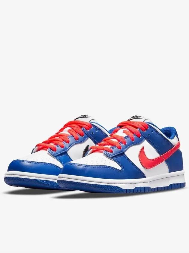 GS Dunk Low Sneakers Bright Crimson And Game Royal - NIKE - BALAAN 4