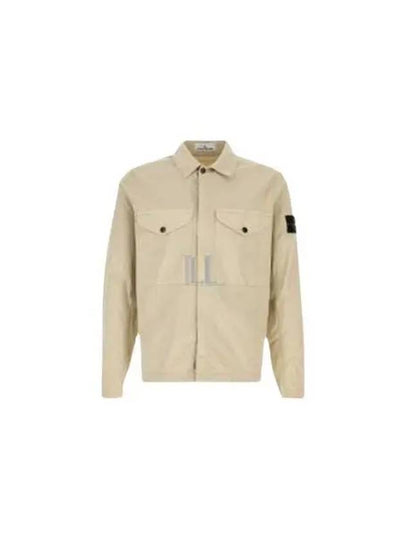 Wapen Zip-Up Jacket Beige - STONE ISLAND - BALAAN 2