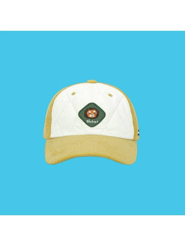 Ball Cap Green Label Lion Pop Corduroy Golf Cap EC00762 - MAHES - BALAAN 1