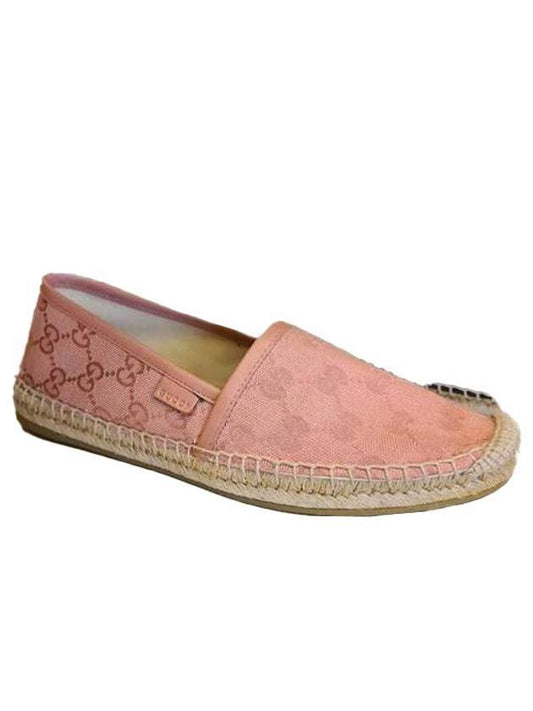 GG canvas espadrilles pink - GUCCI - BALAAN 1