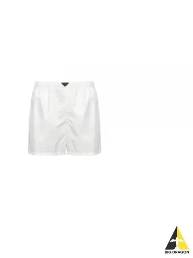 Re-Nylon Swim Shorts White - PRADA - BALAAN 2