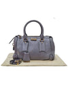 Women 3870768 Gray Glad Stone Tote Bag Strap - BURBERRY - BALAAN 10