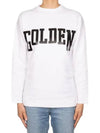 Logo Overfit Sweatshirt White G30WP122 A5 - GOLDEN GOOSE - BALAAN 2