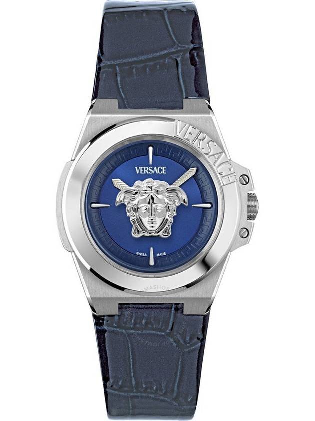 Versace Hera Quartz Blue Dial Ladies Watch VE8D00124 - VERSACE - BALAAN 1