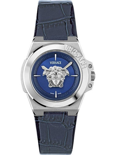 Versace Hera Quartz Blue Dial Ladies Watch VE8D00124 - VERSACE - BALAAN 1