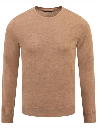 Lyle Light Merino Wool Knit Top Batique Khaki - J.LINDEBERG - BALAAN 2