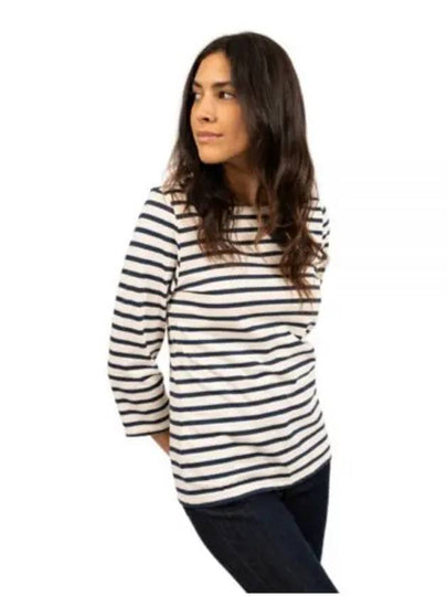 Galathee Striped Sailor Long Sleeve T-Shirt Blue - SAINT JAMES - BALAAN 2