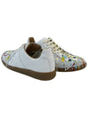 Men's Replica German Army Paint Low Top Sneakers White - MAISON MARGIELA - BALAAN 4