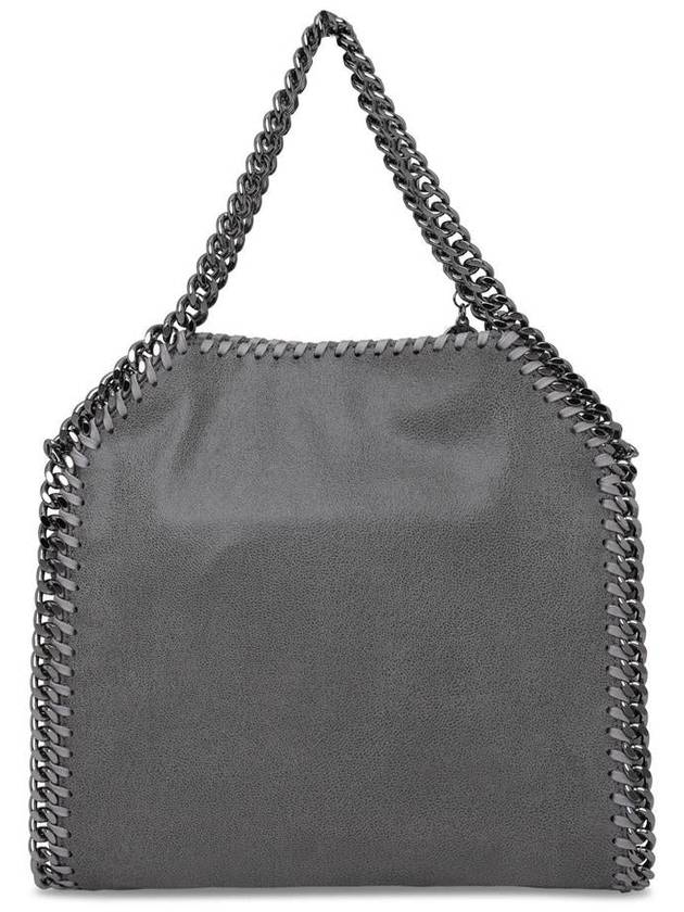 silver Falabella mini tote bag light gray - STELLA MCCARTNEY - BALAAN 4