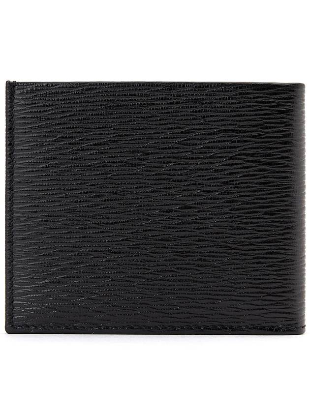 Gancini Half Wallet Black - SALVATORE FERRAGAMO - BALAAN 4