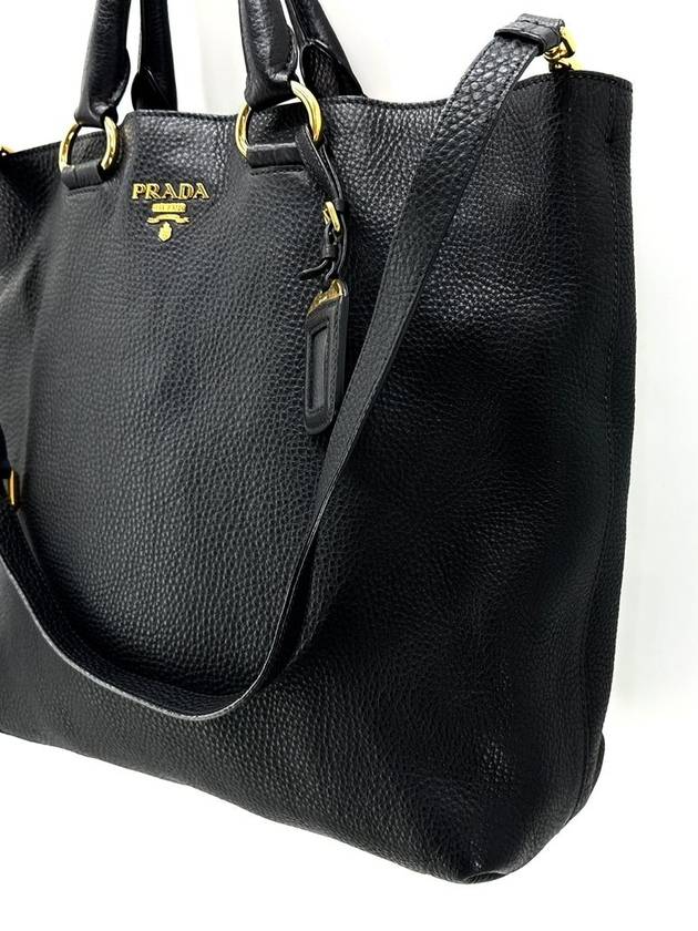 Vitello Dino tote bag and shoulder BN1713 - PRADA - BALAAN 4