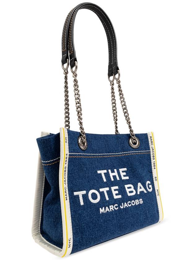 Marc Jacobs Shoulder Bag ‘The Tote’, Women's, Navy Blue - MARC JACOBS - BALAAN 4