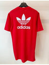 HC2051 Tea Dress Red WOMENS - ADIDAS - BALAAN 3