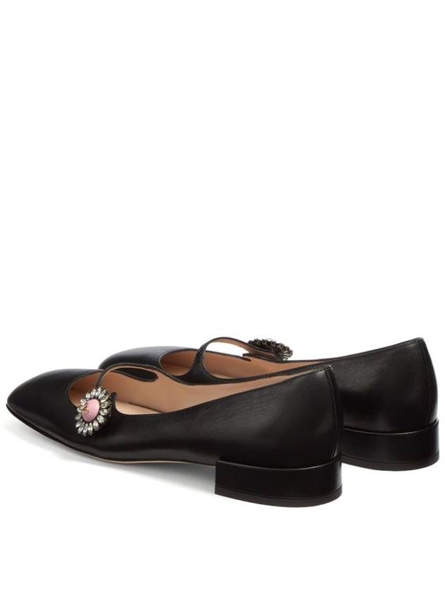 Valentino Garavani Flat shoes Black - VALENTINO - BALAAN 3