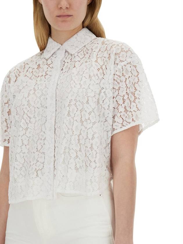 Michael Kors Lace Shirt - MICHAEL KORS - BALAAN 4