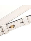 GG Marmont Gold Matelasse Leather Cross Mini Bag White - GUCCI - BALAAN 9