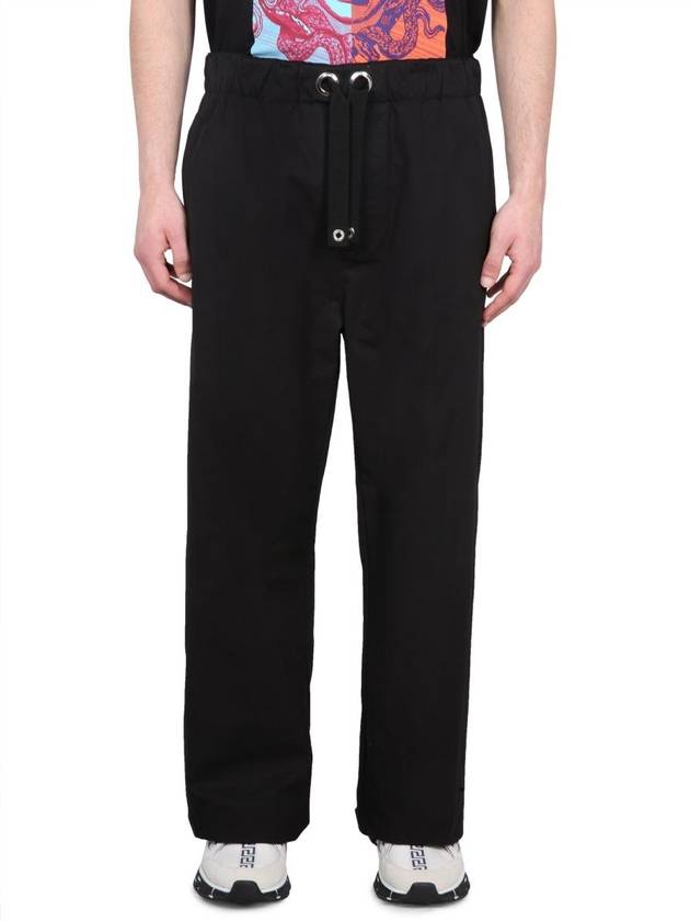 Straight Pants 10083301A05964 1B000 Black - VERSACE - BALAAN 2